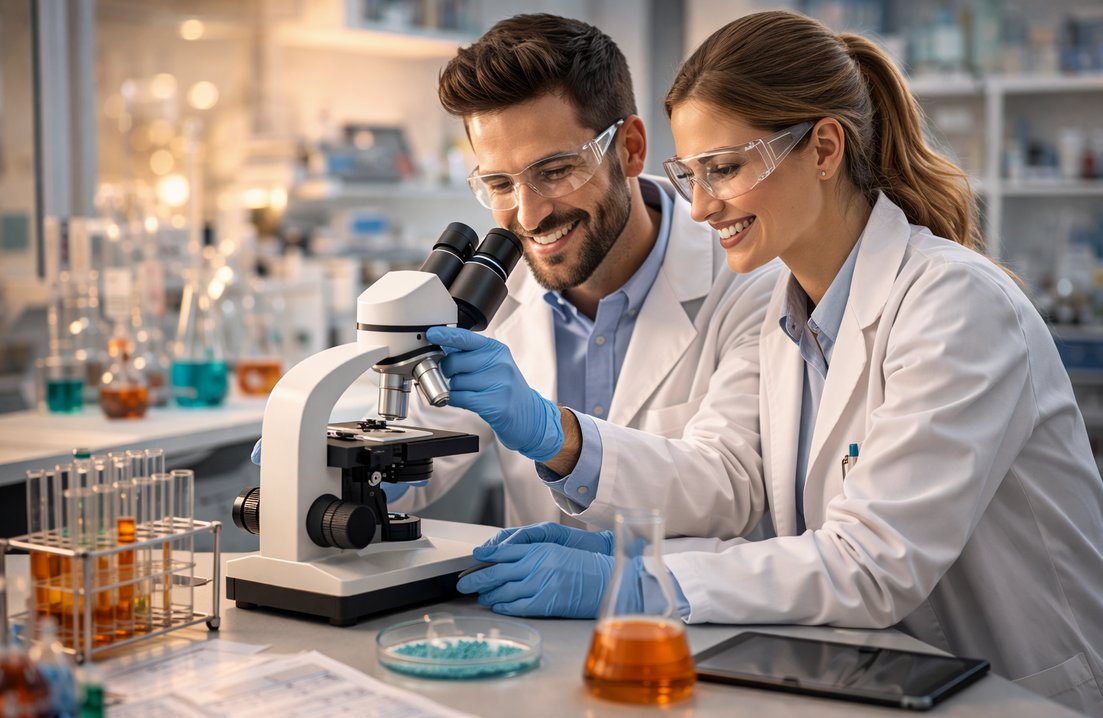 Labor Geo-Domains für medizinische Labore und Analyselabors Oberhausen